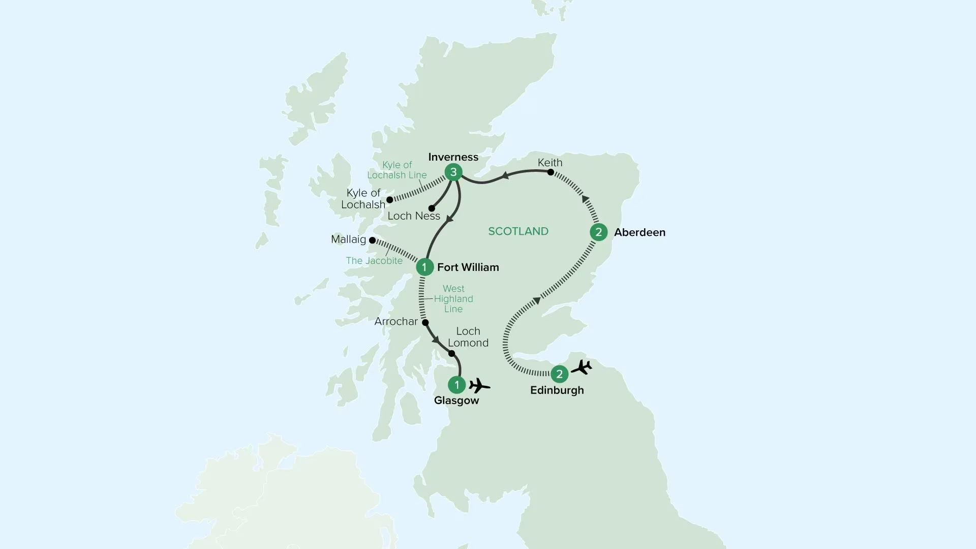 Scotland by Rail